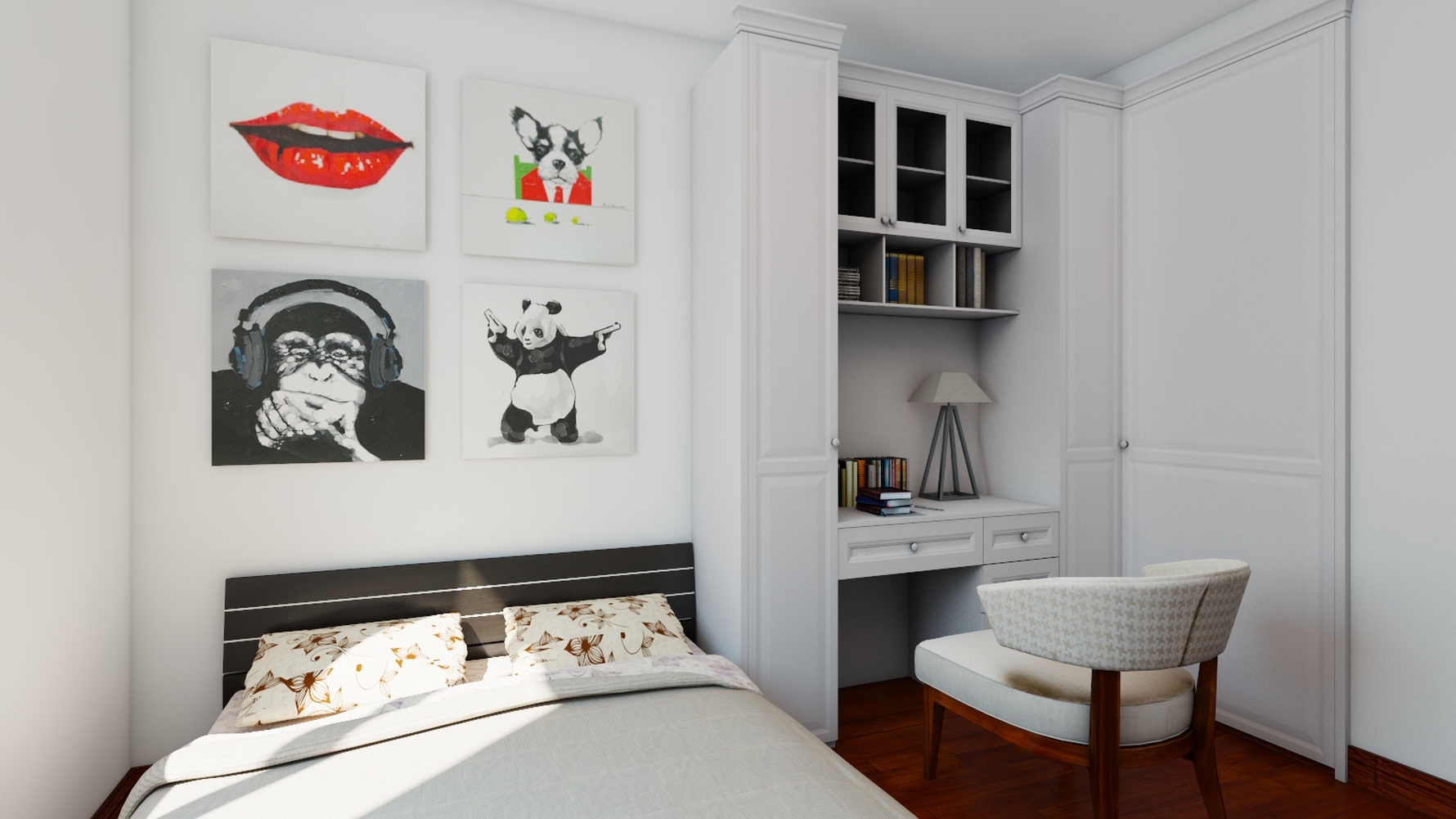 其它风格两室undefined装修设计效果图