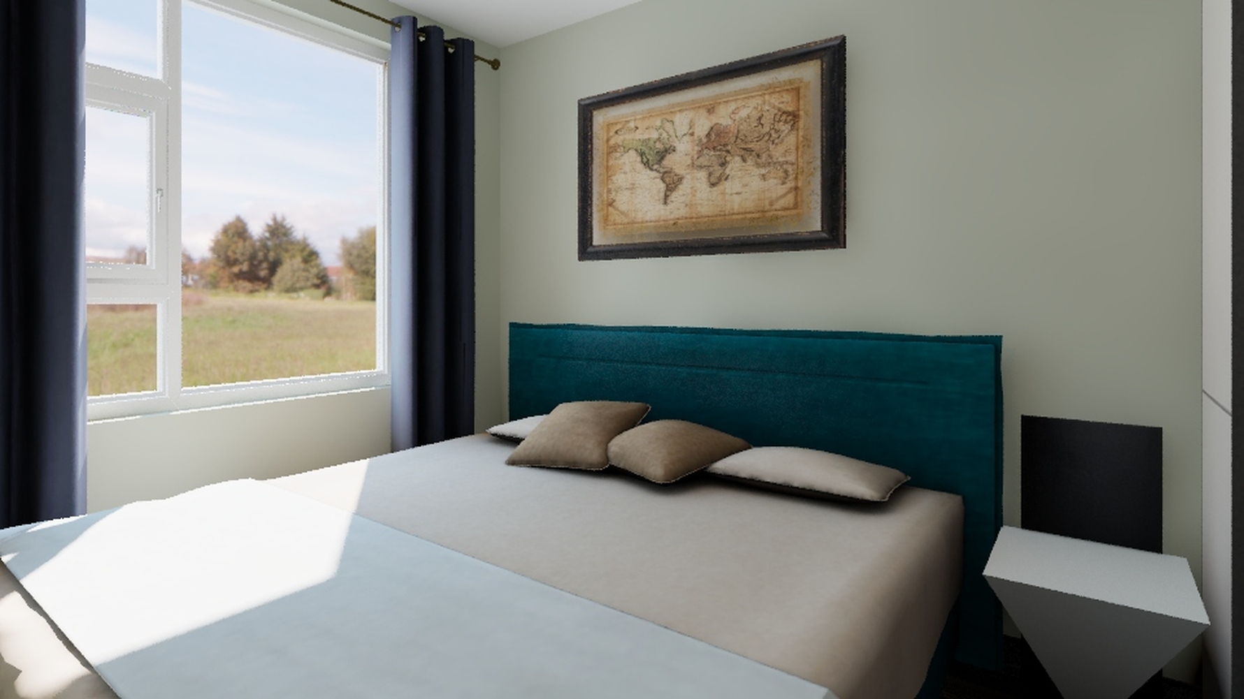 其它风格两室一厅装修设计效果图