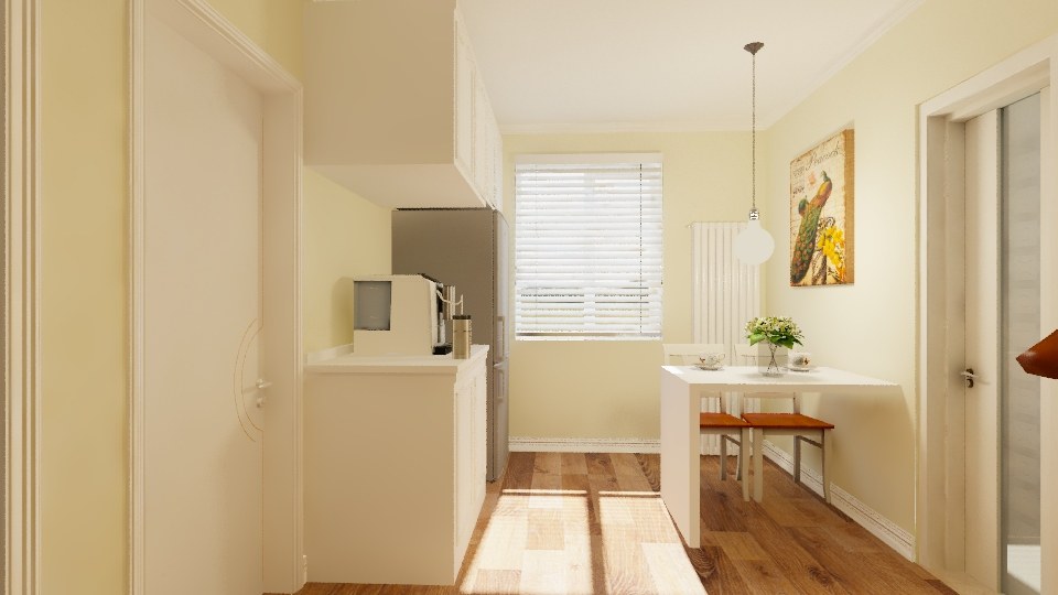 海军大院客户迟鹏两居室----混搭风格