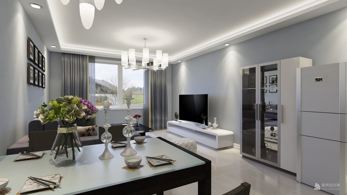 北京市朝阳区海润国际公寓61平米北欧一居