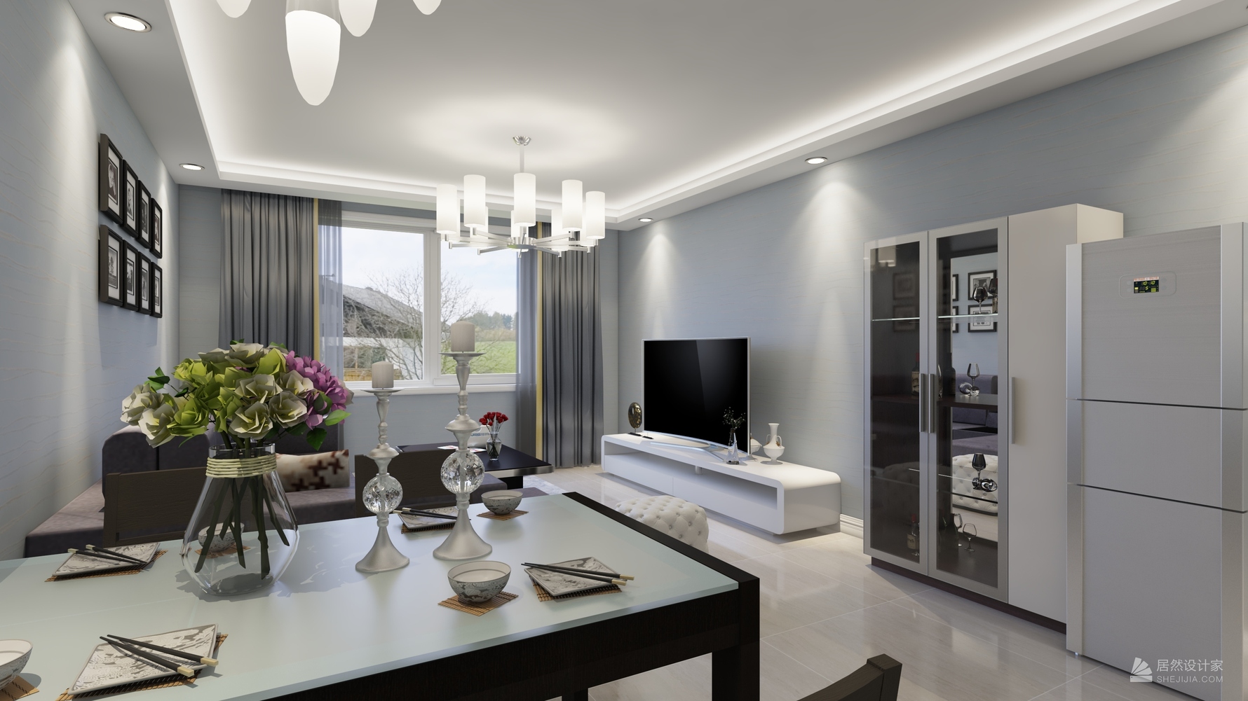 其它风格一室一厅装修设计效果图