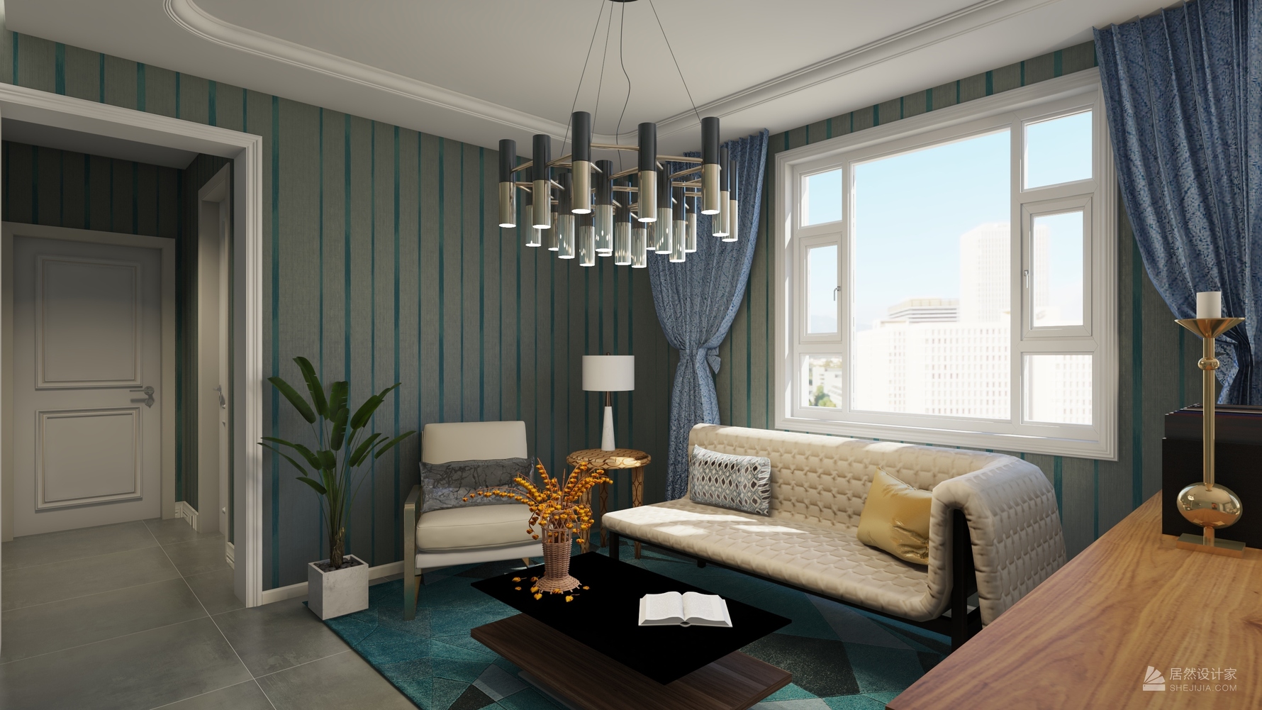 其它风格一室两厅装修设计效果图