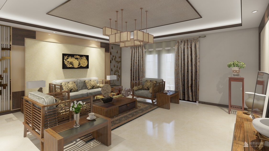 北京市海淀区 七区西门 221m²东南亚5居