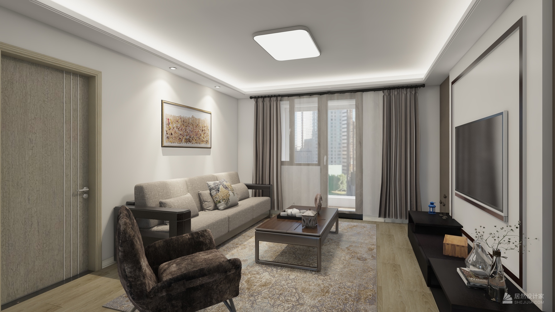 其它风格五室两厅装修设计效果图