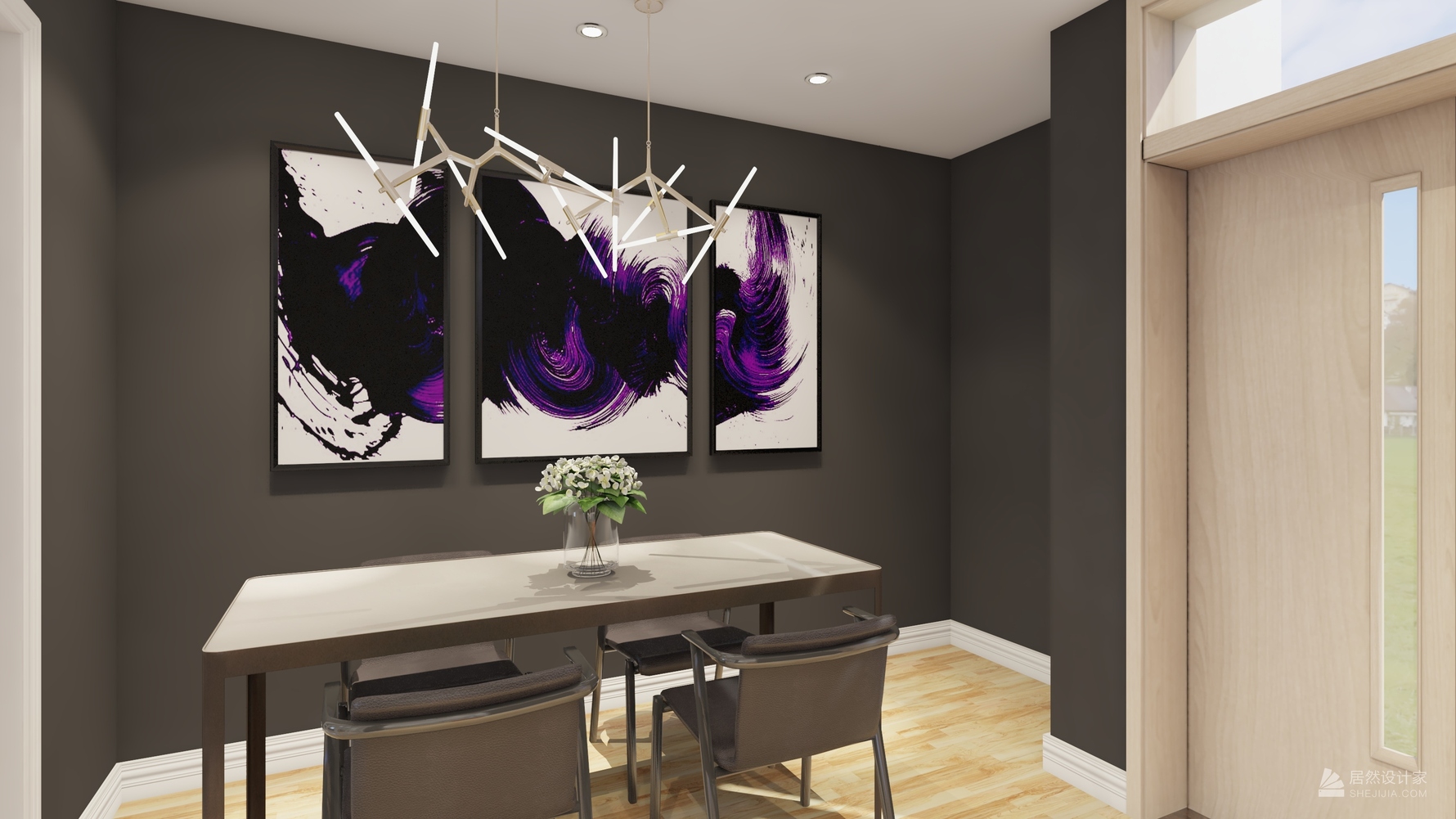 其它风格两室一厅装修设计效果图