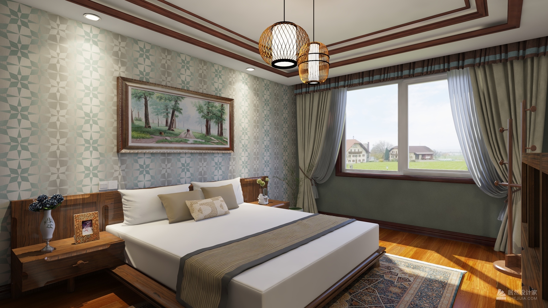 其它风格五室两厅装修设计效果图