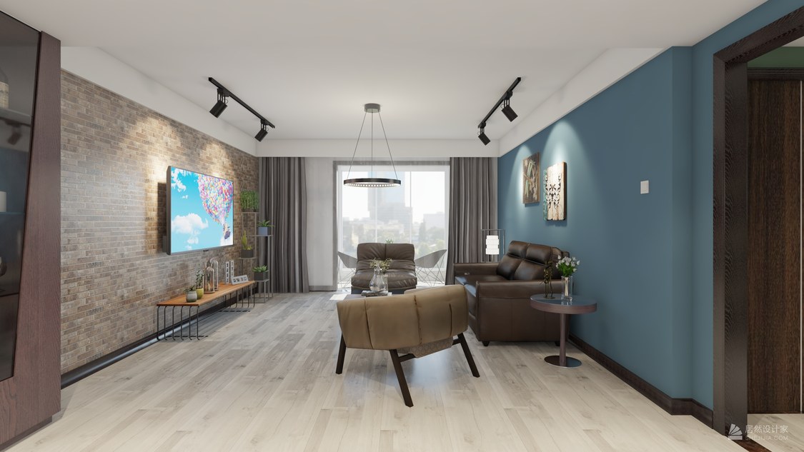 北京市海淀区 西北旺百旺杏林湾4室2厅2卫 177m²工业风