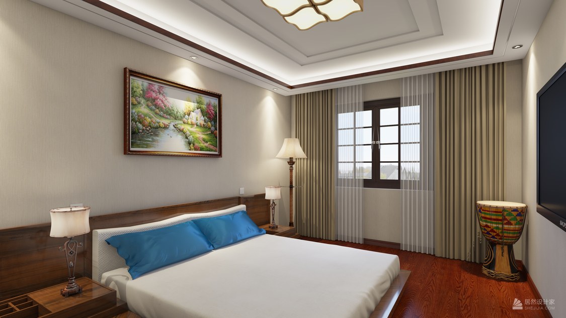 北京市昌平区金色漫香苑189平米东南亚五居