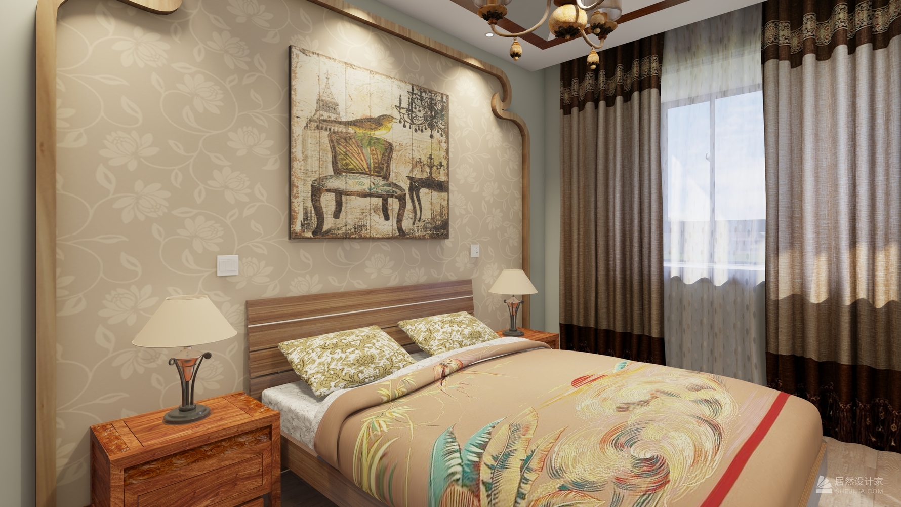 其它风格四室两厅装修设计效果图