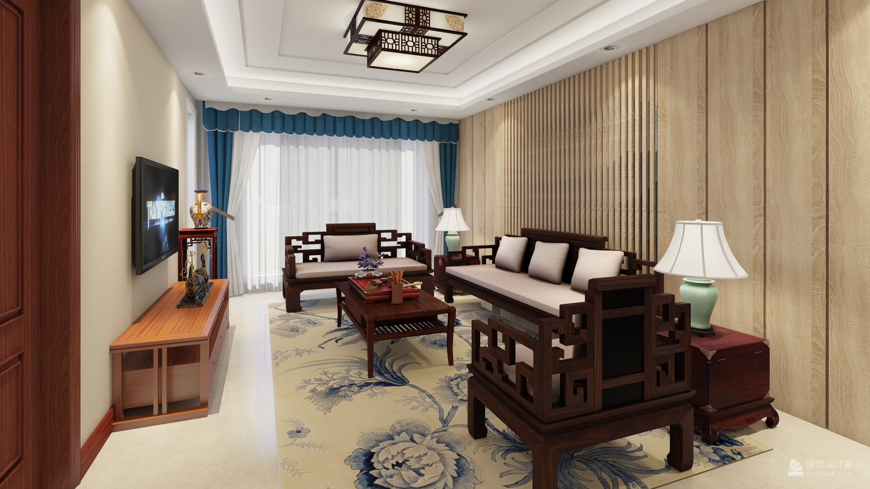 其它风格两室两厅装修设计效果图