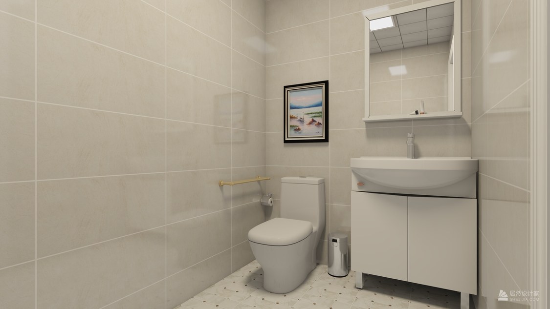 北京市朝阳区 北苑家园望春园1室1厅1卫 76m²地中海一居