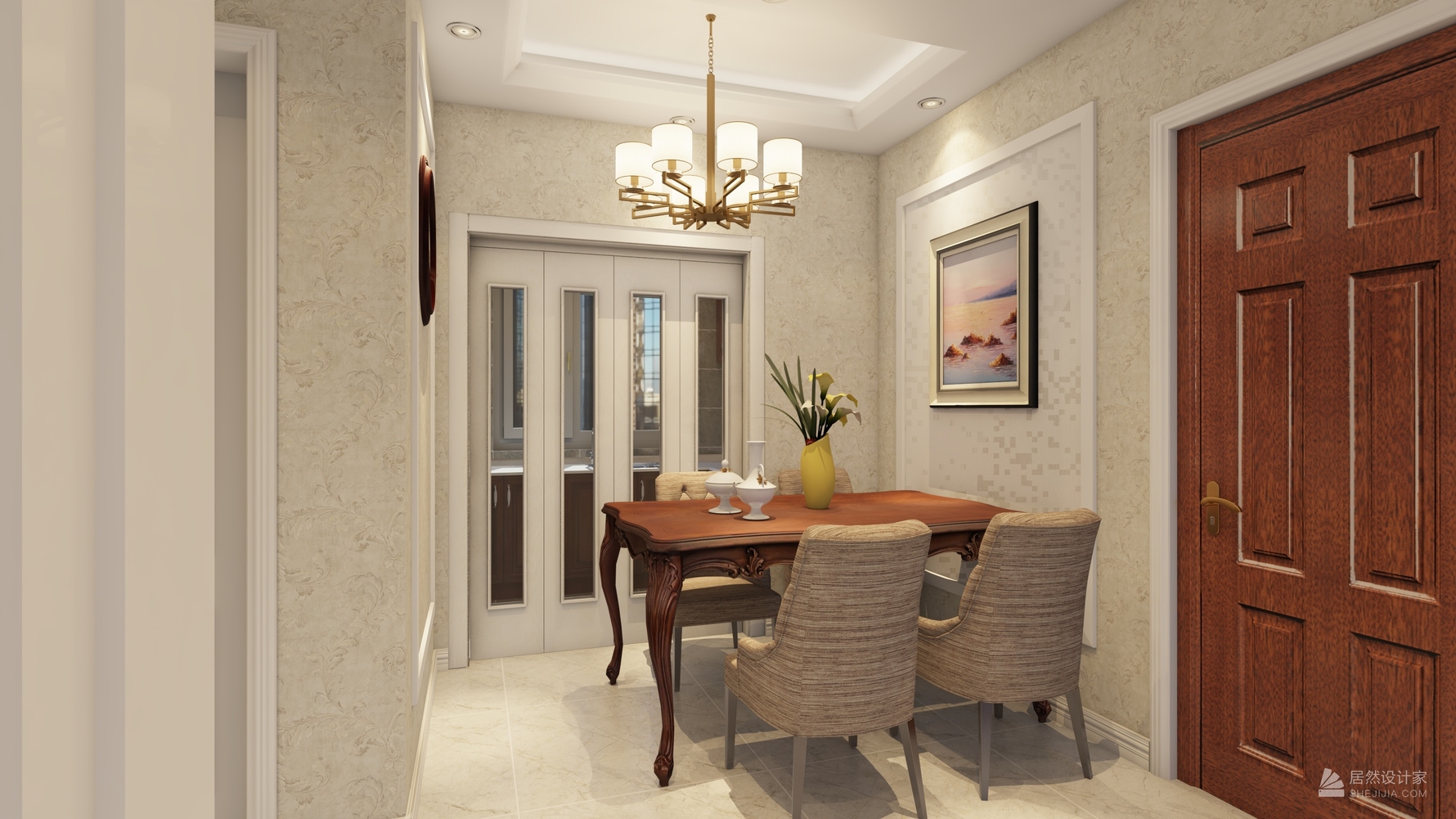 其它风格两室两厅装修设计效果图