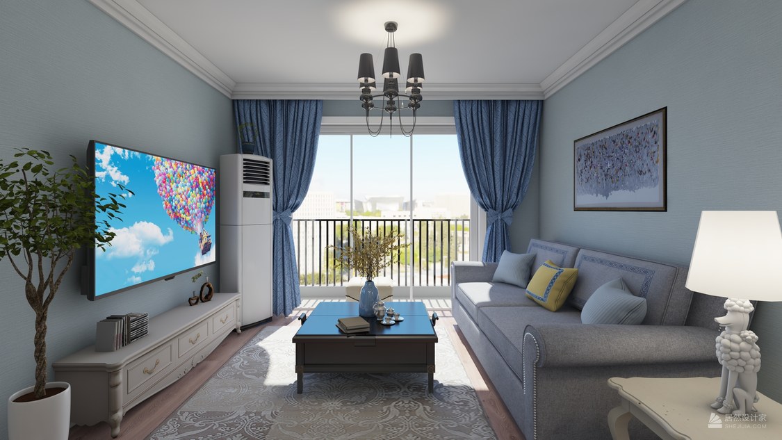 北京国风北京61平米欧式一居