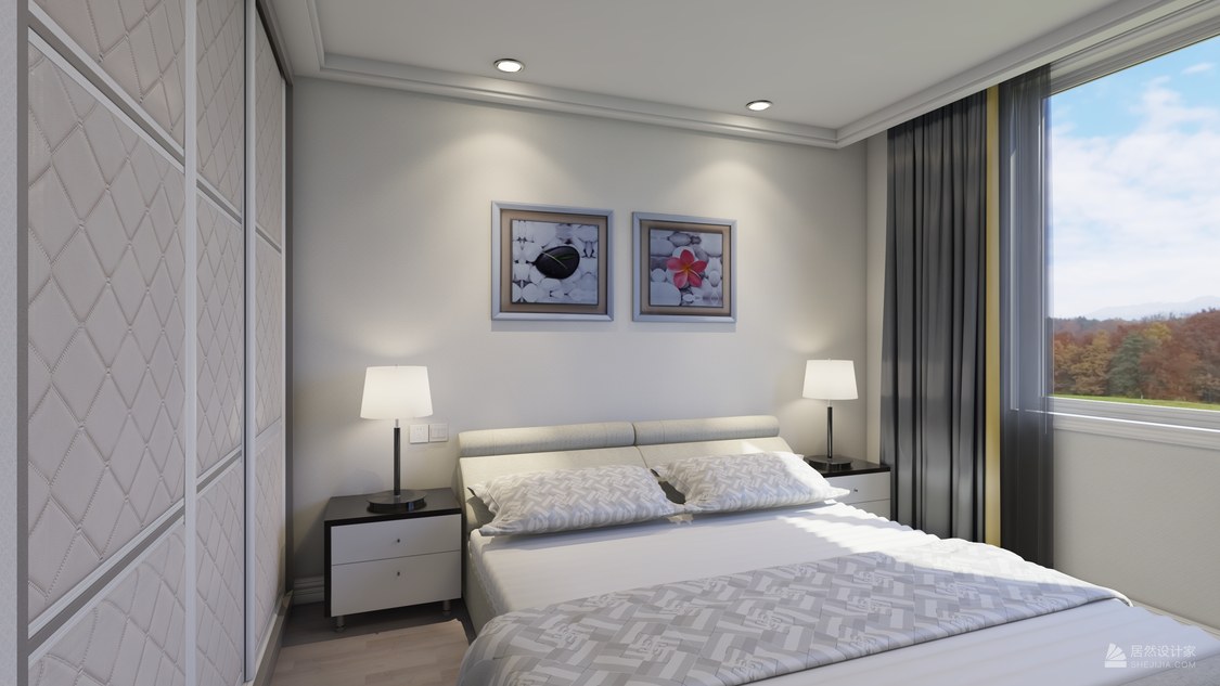 北京市朝阳区 甘露园朝阳无限2室1厅1卫 105m²北欧两居