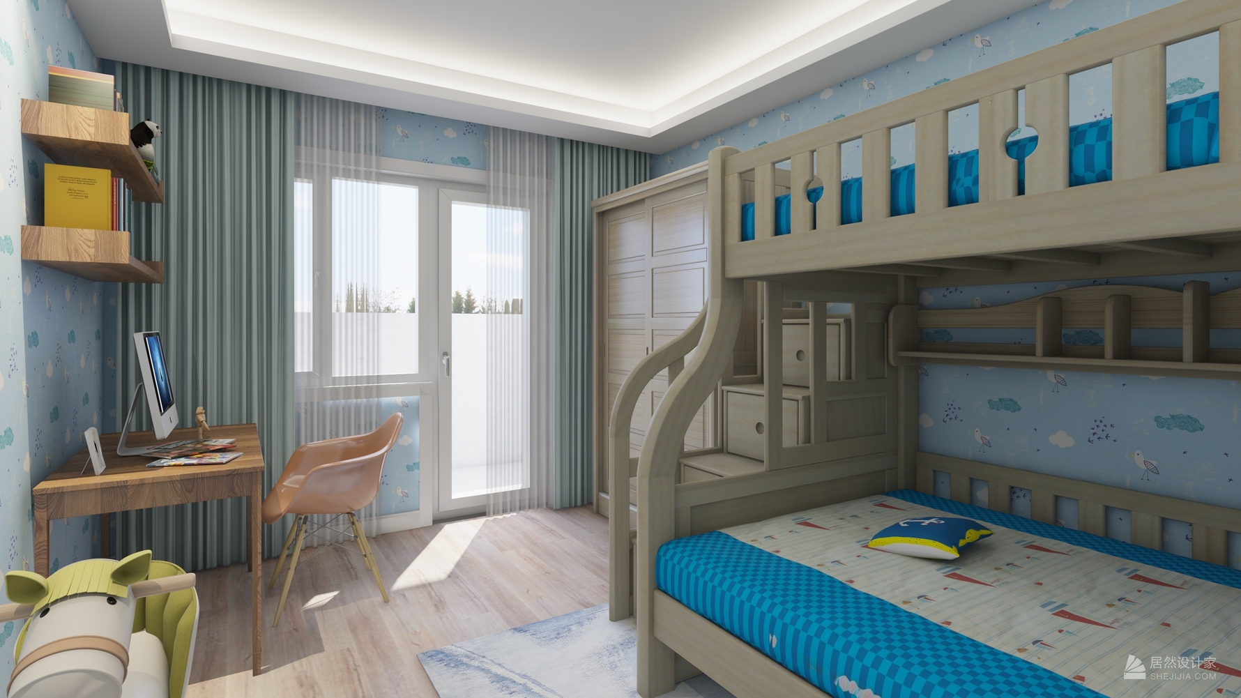 其它风格两室两厅装修设计效果图