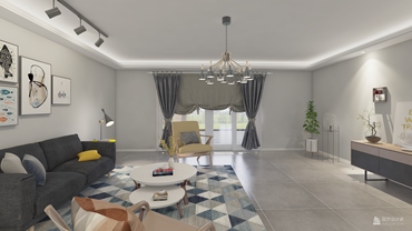 其它风格五室三厅装修设计效果图