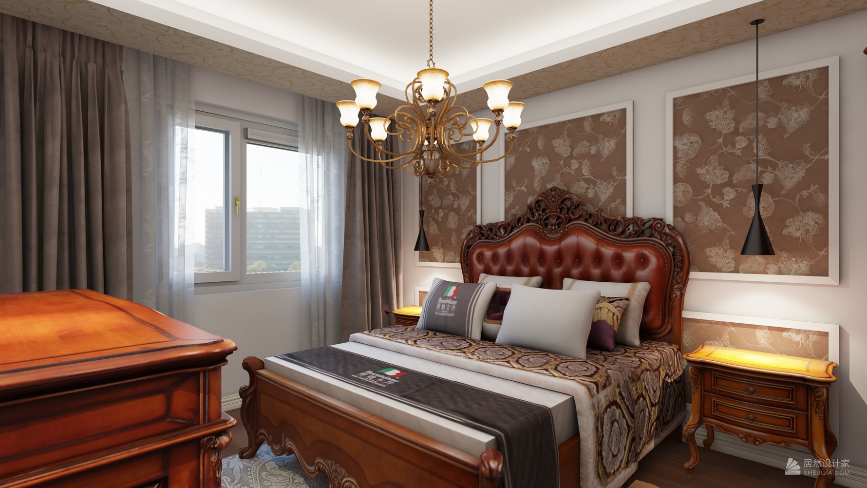 其它风格两室一厅装修设计效果图