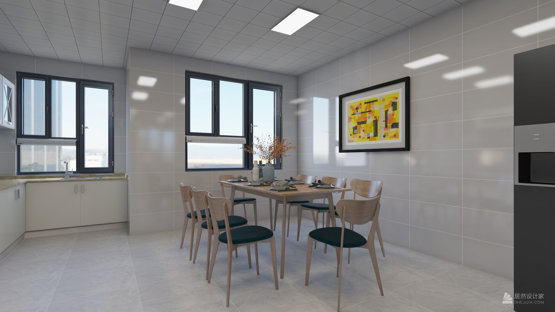 独具风格100㎡一室（现代）