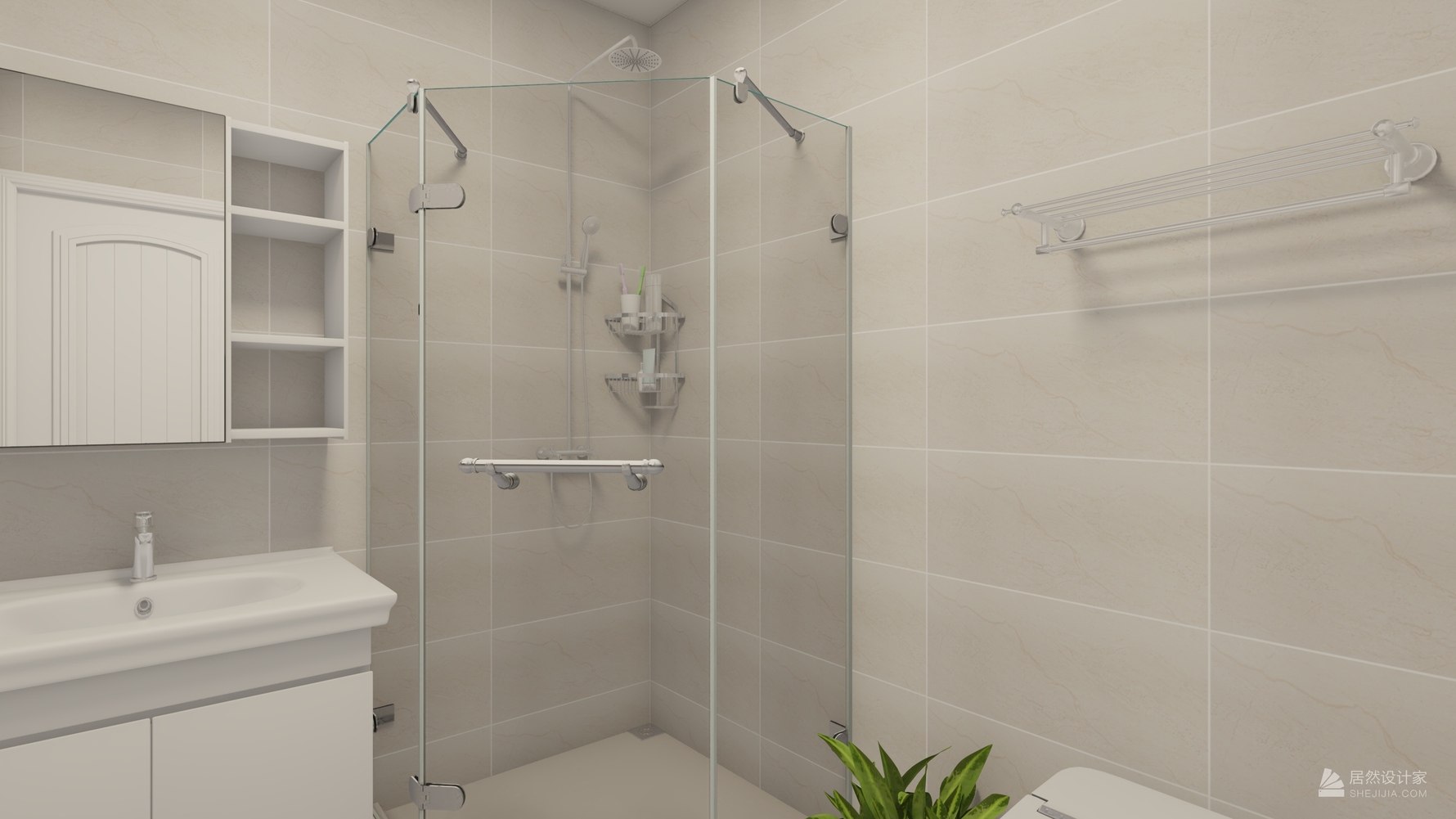 其它风格四室一厅装修设计效果图