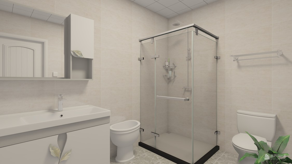 北京市昌平区天通・公园里189.00㎡北欧四居