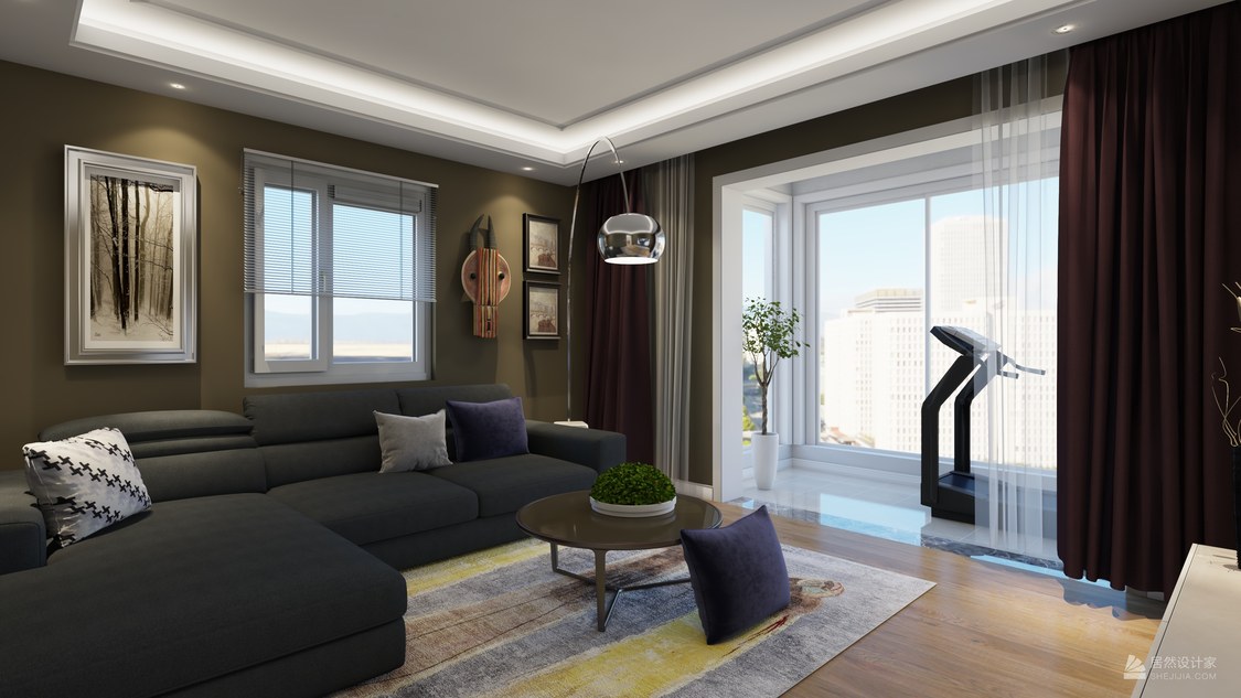 北京朝阳区霍营华龙苑中里一室二厅一卫56.10平米现代一居