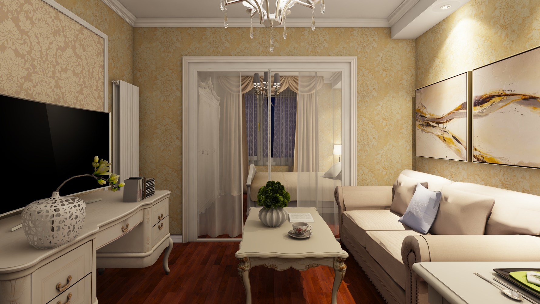 其它风格undefined一厅装修设计效果图