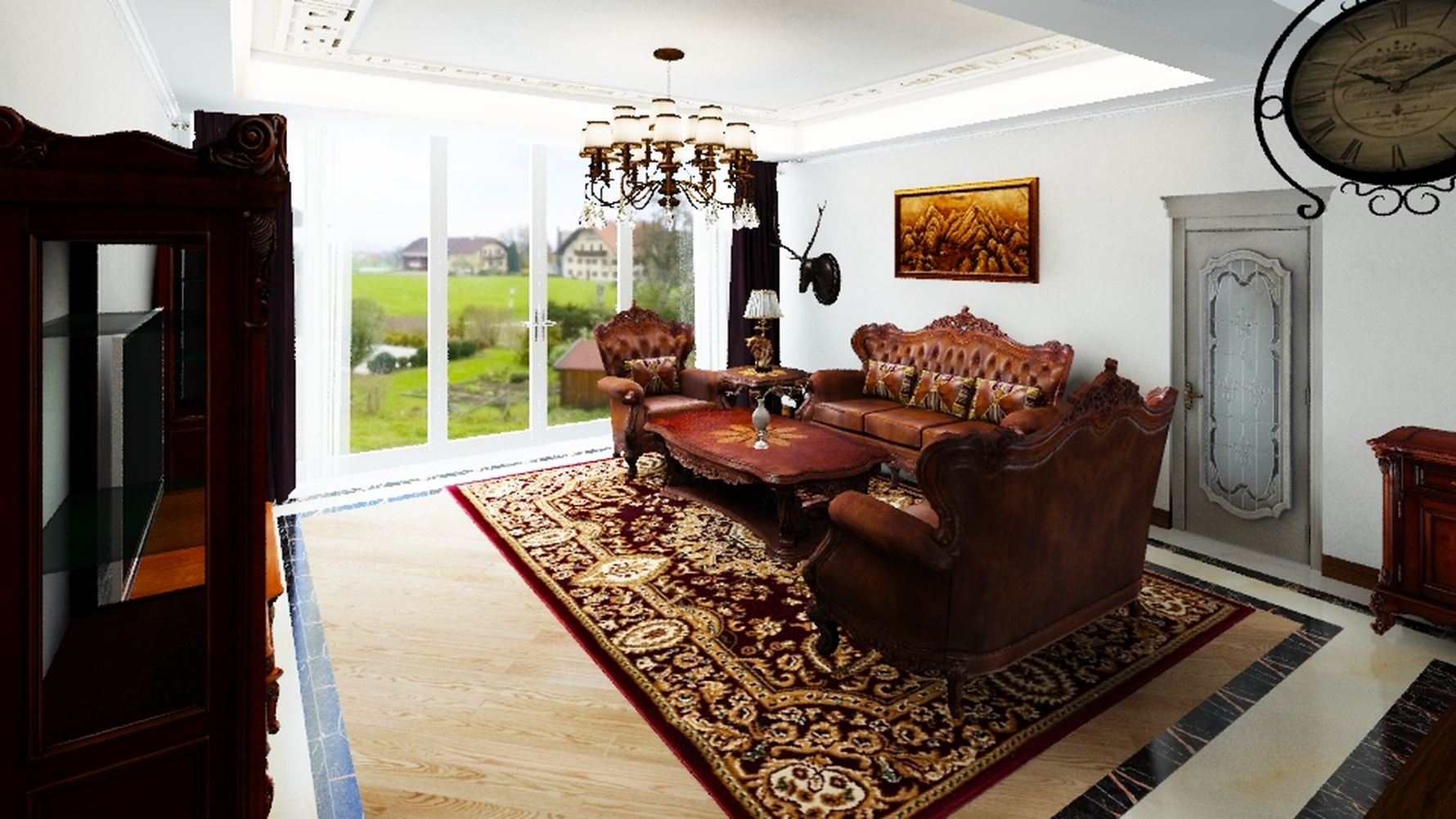 其它风格四室两厅装修设计效果图