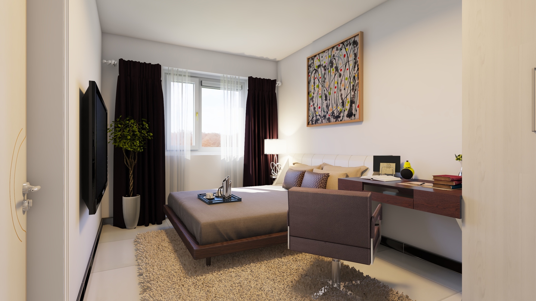 其它风格一室一厅装修设计效果图