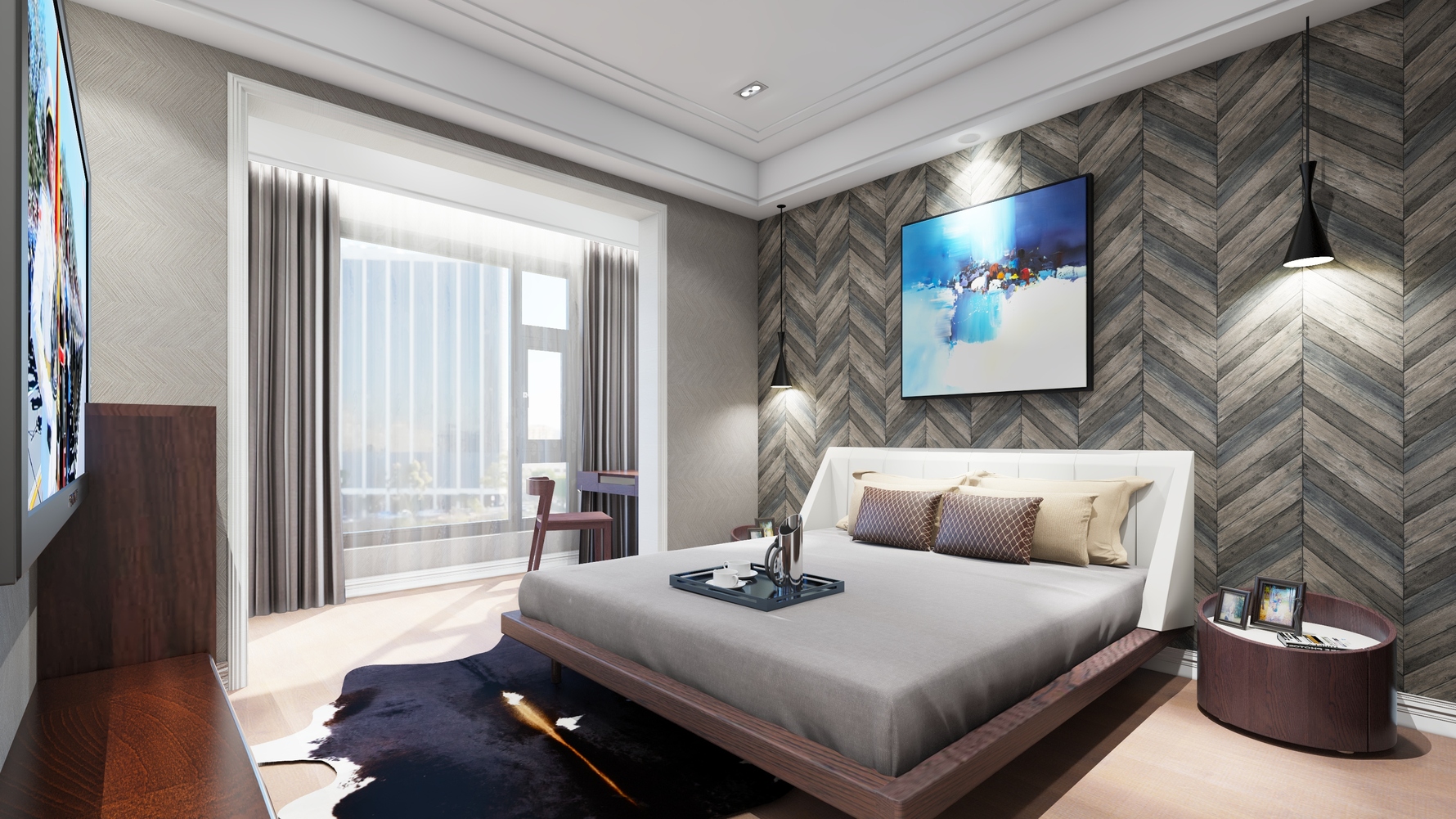 其它风格两室两厅装修设计效果图