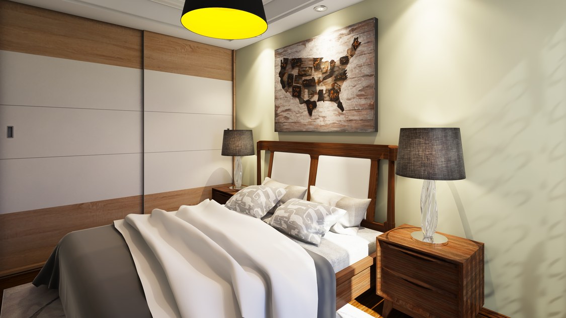 北京国风美唐92平米现代两居