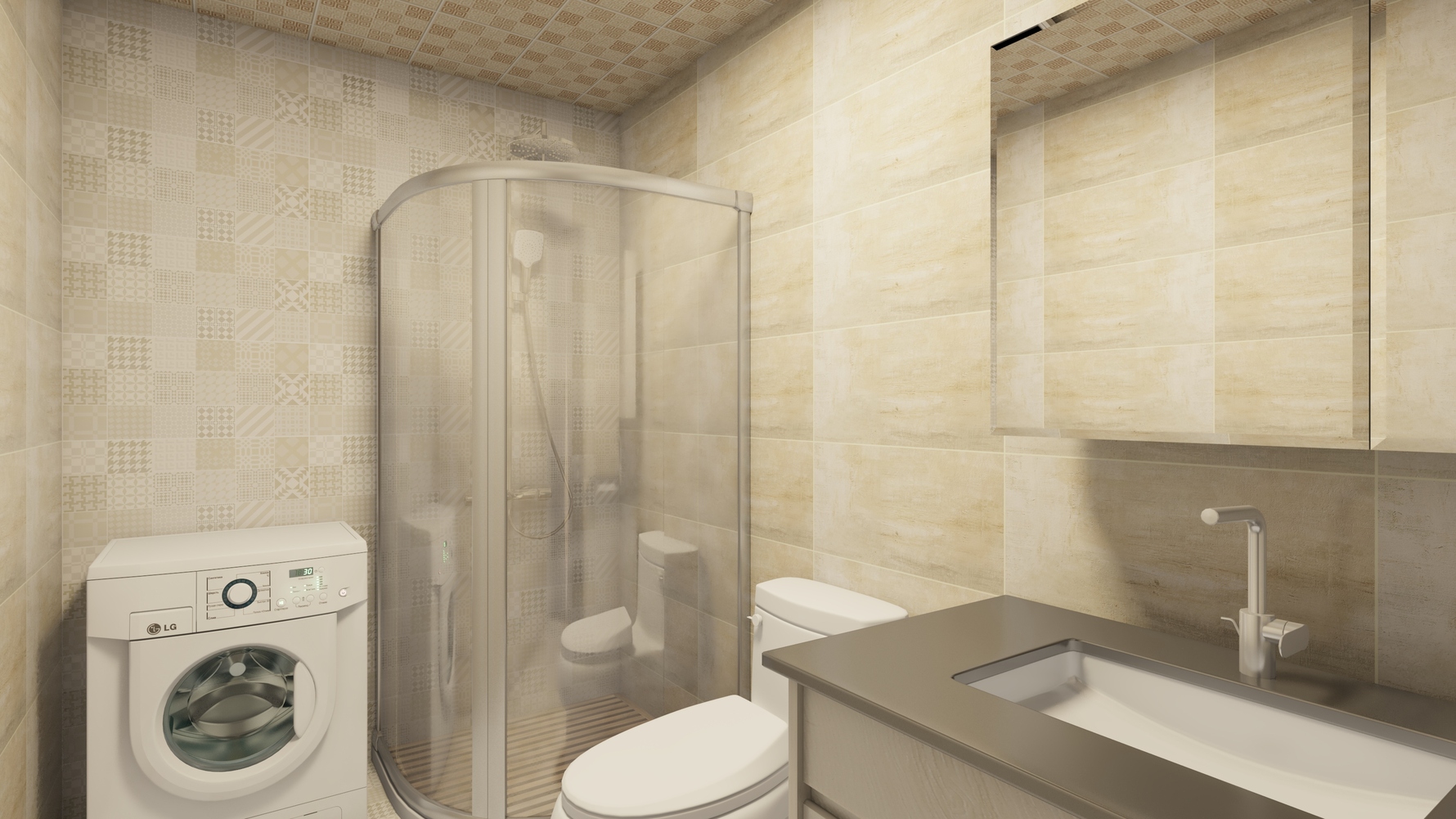 其它风格两室两厅装修设计效果图