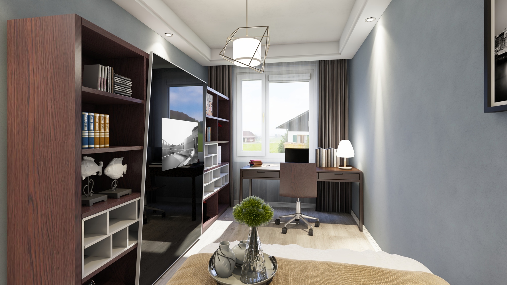 其它风格两室一厅装修设计效果图