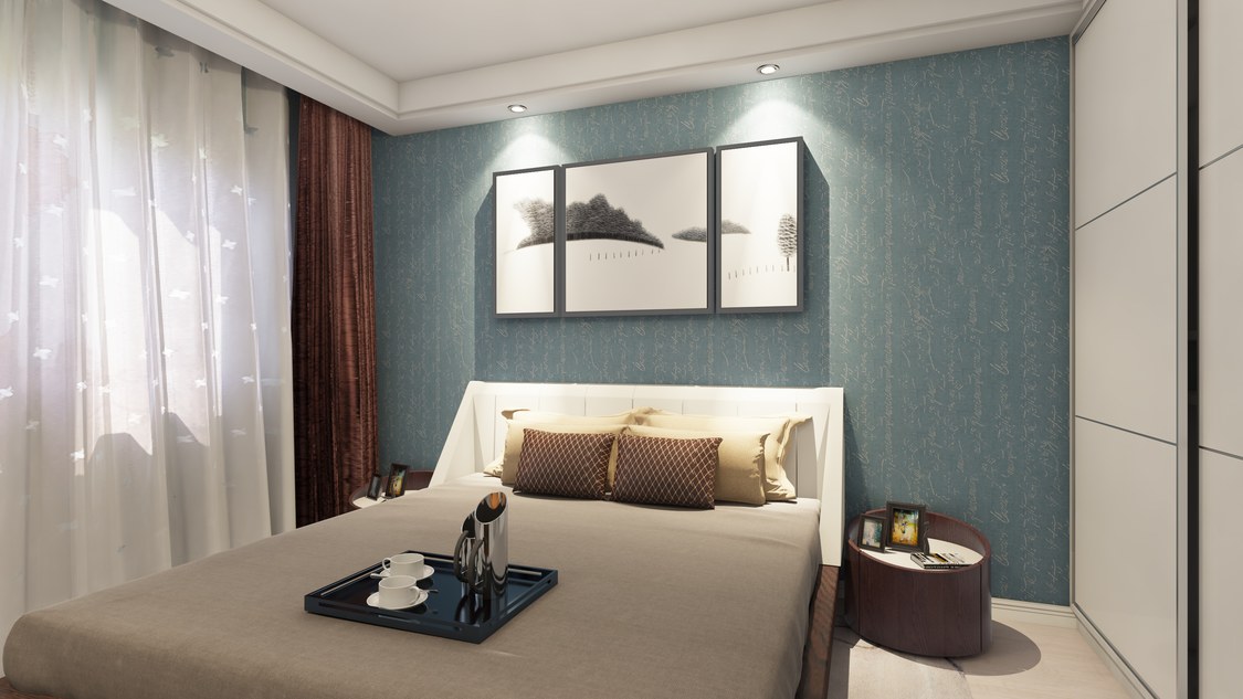 北京市朝阳区金泉家园95平米现代两居