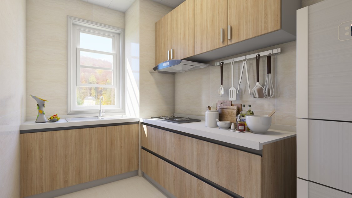 北京市朝阳区金泉家园95平米现代两居