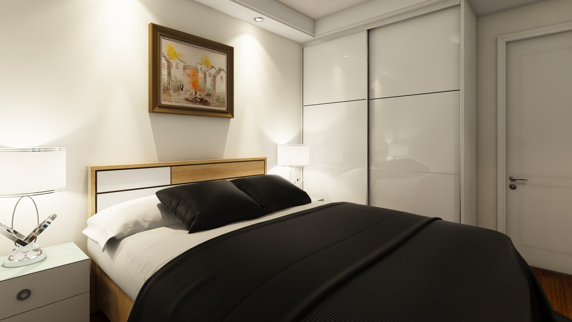 北京市西城区马连道馨莲茗园101㎡现代简约二居