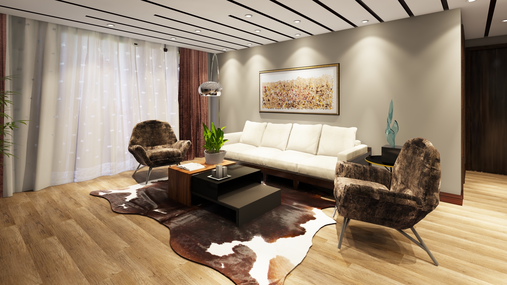 其它风格两室一厅装修设计效果图