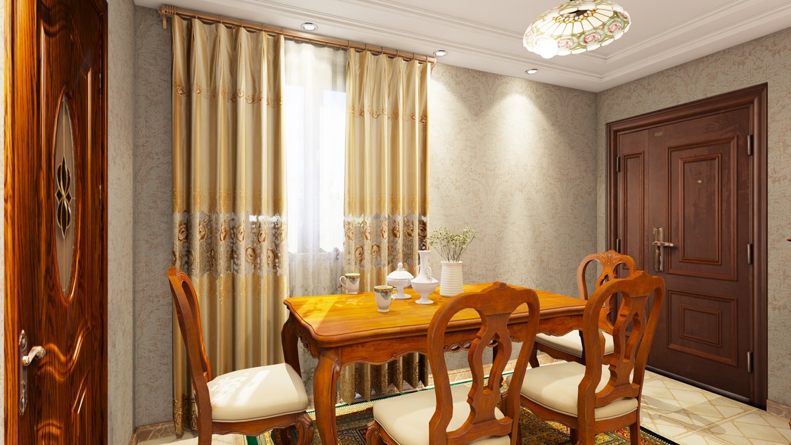 北京市中国铁建・青秀城 70.00㎡欧式二居