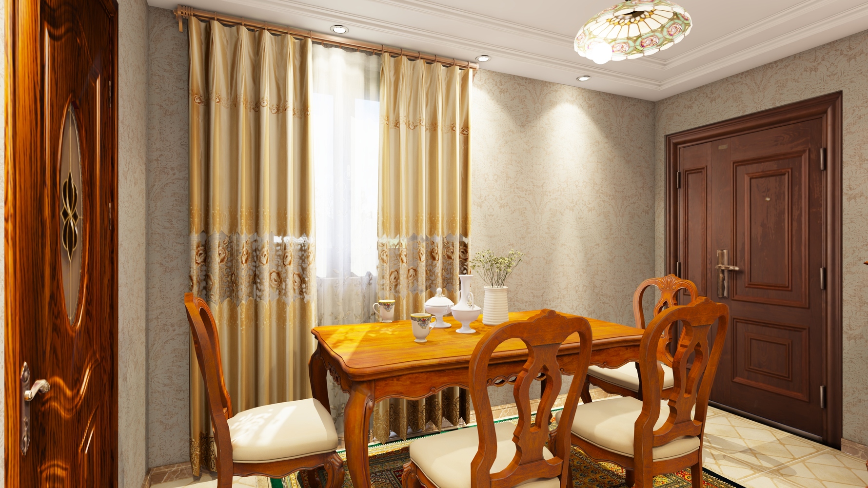 其它风格两室两厅装修设计效果图