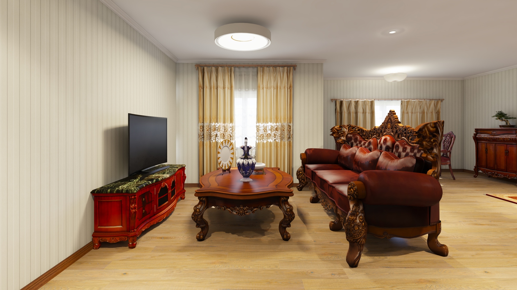 其它风格一室两厅装修设计效果图