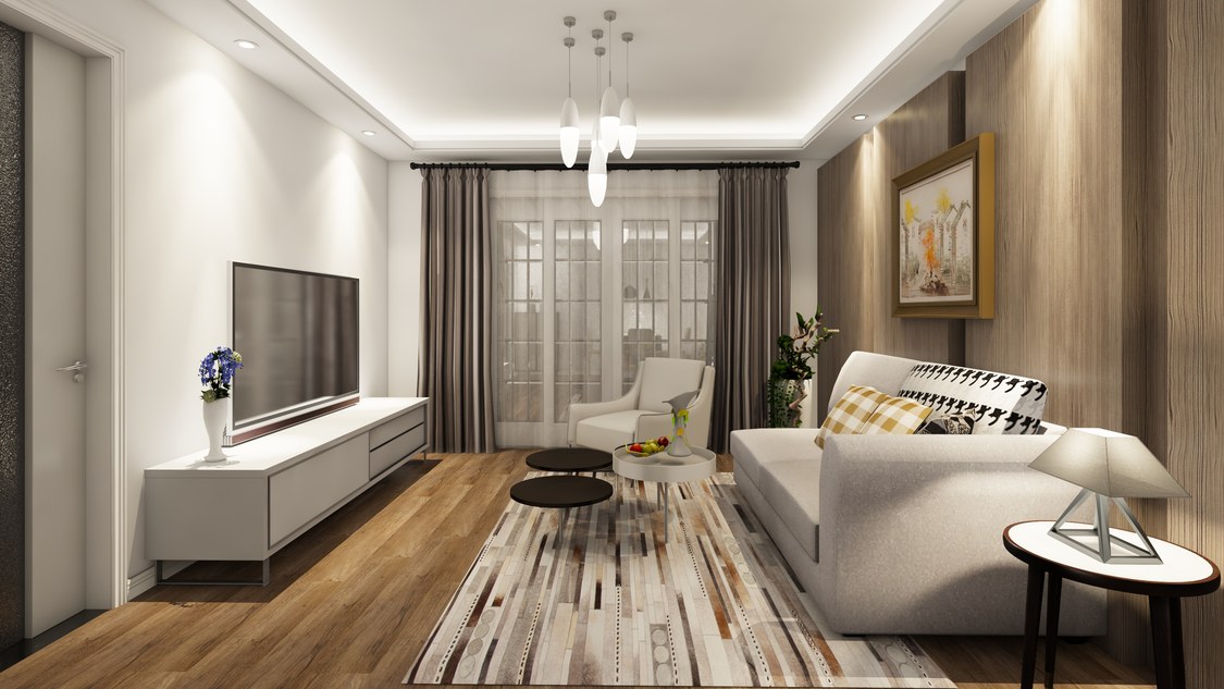 北京西城区中信城二期73.00㎡现代简约二居