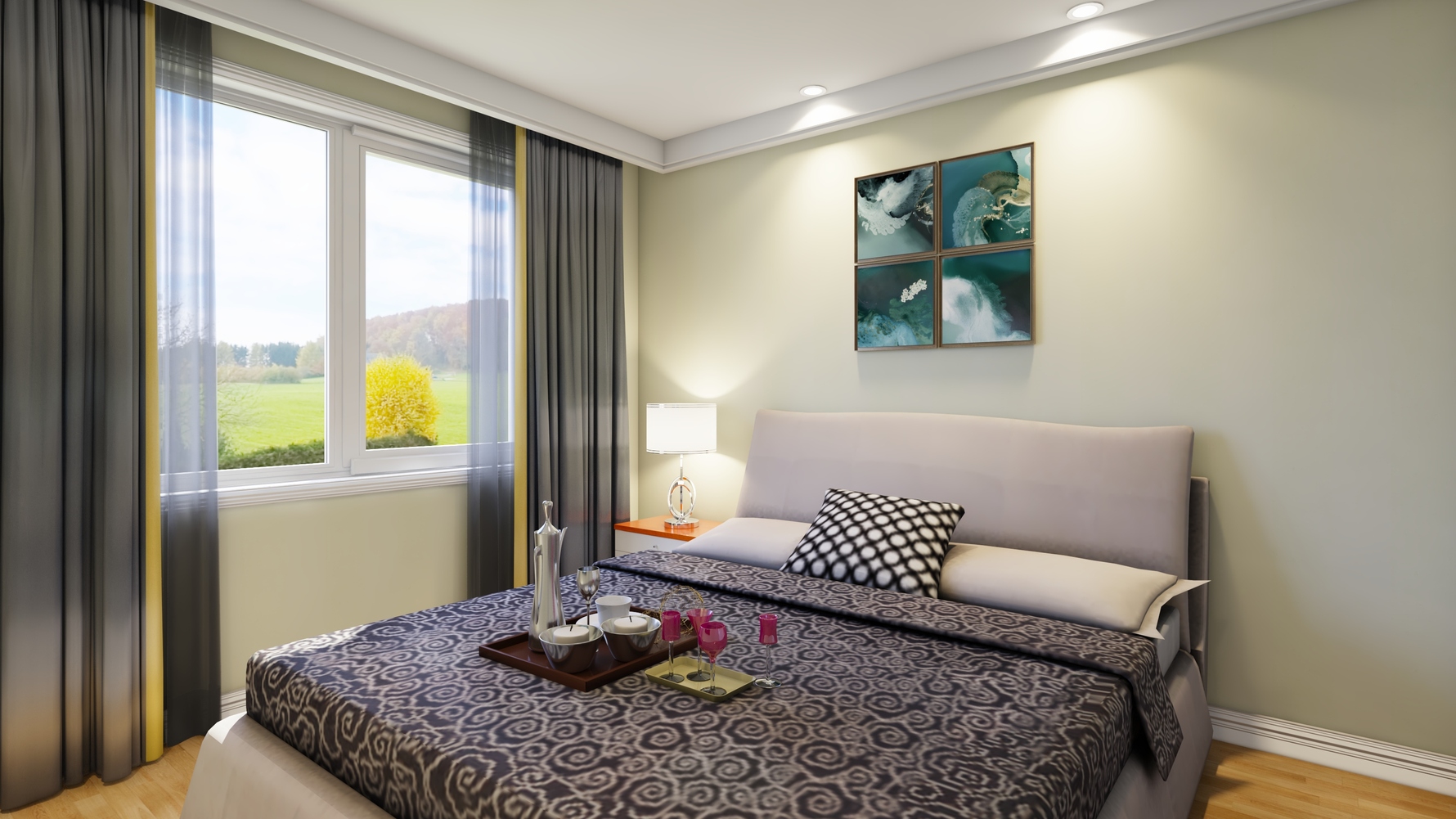 其它风格一室一厅装修设计效果图