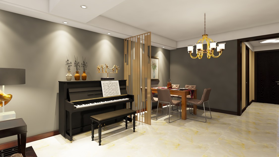 北京市朝阳区望京中广宜景湾109.65㎡现代风格