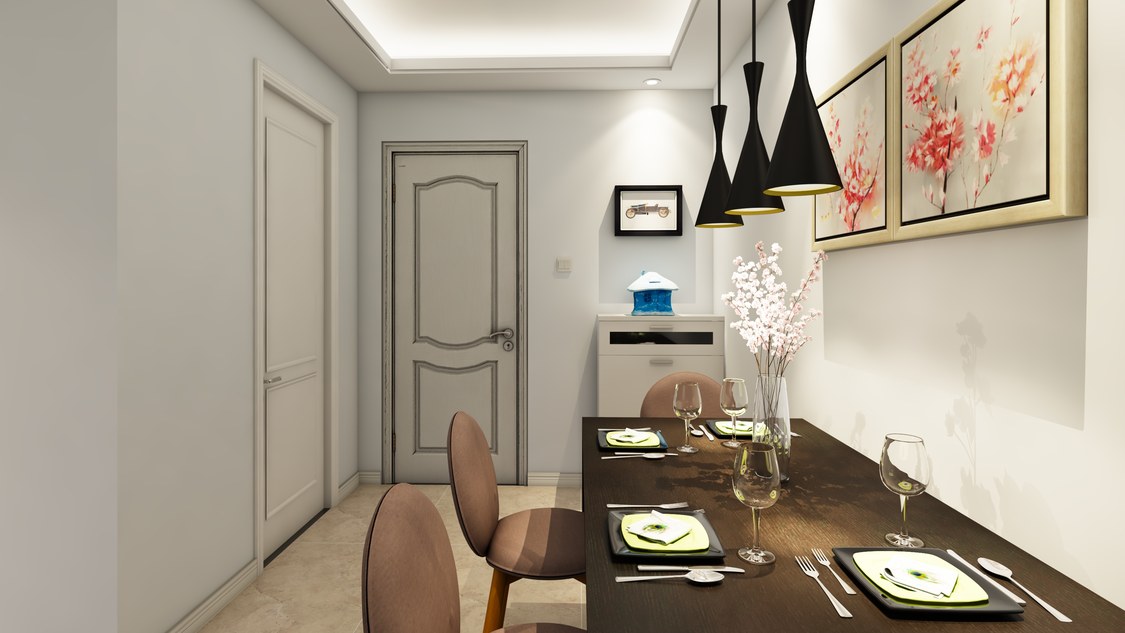 北京市朝阳区华严里33号楼1007室61平米现代简约二居