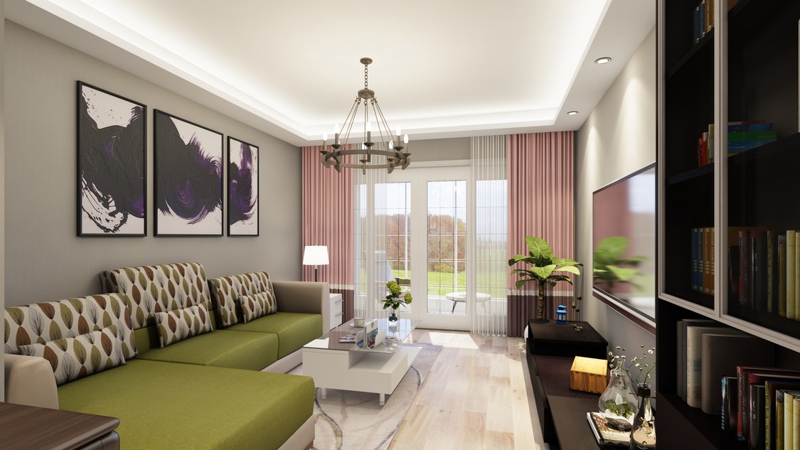 北京市大兴区一品嘉园2室1厅1厨1卫88㎡现代两居