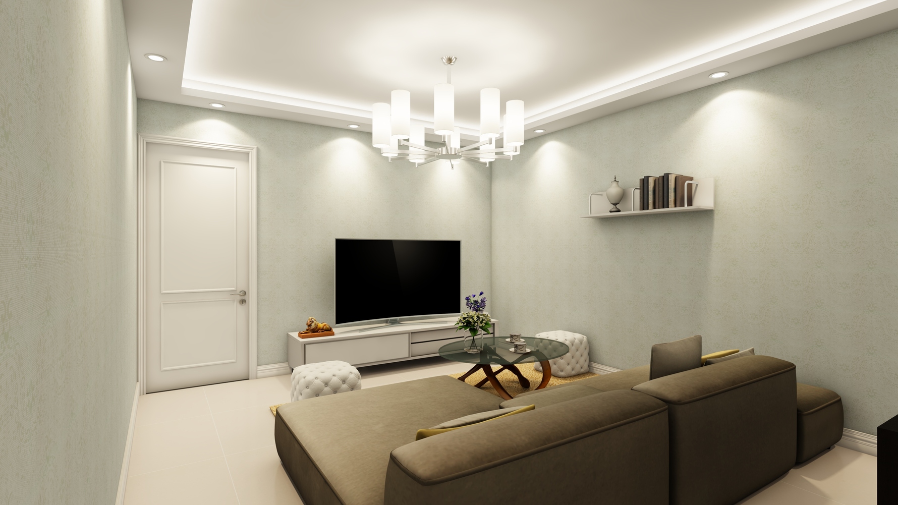 其它风格一室两厅装修设计效果图