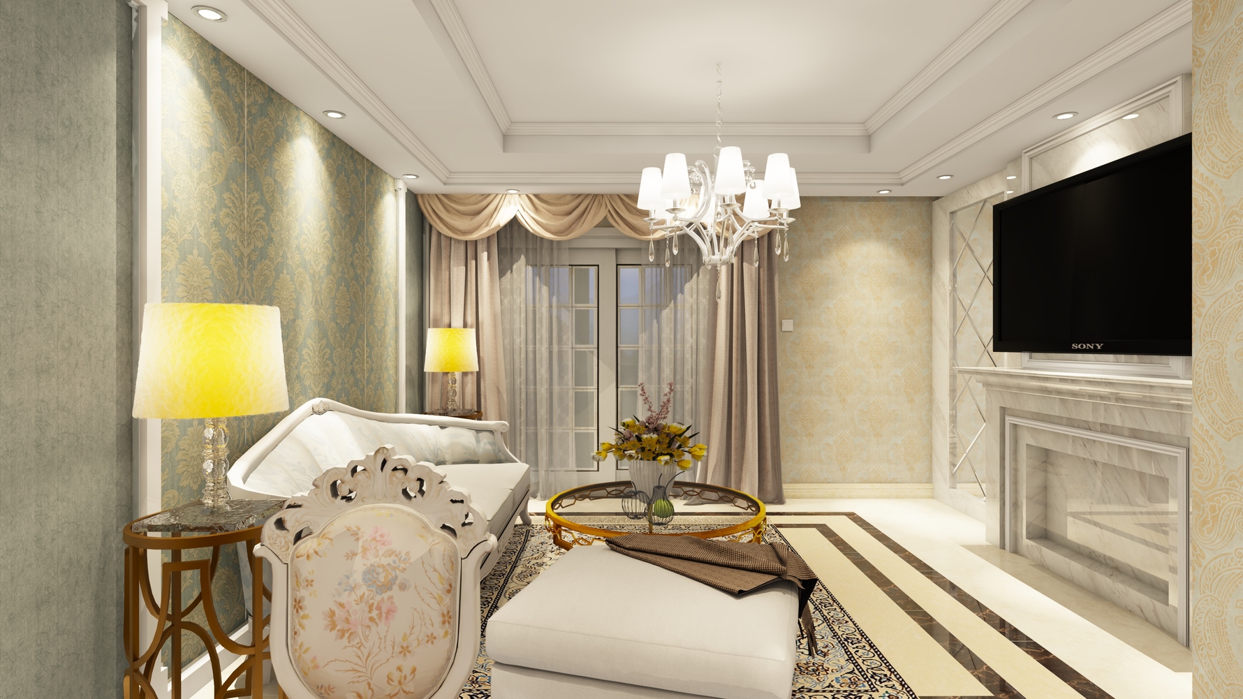 其它风格一室一厅装修设计效果图