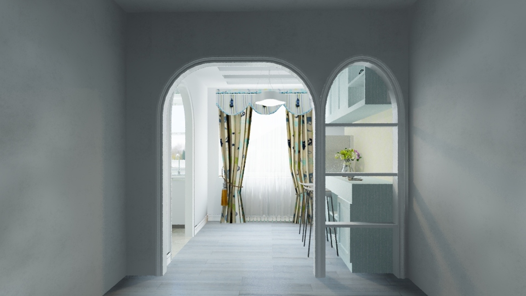 其它风格一室一厅装修设计效果图