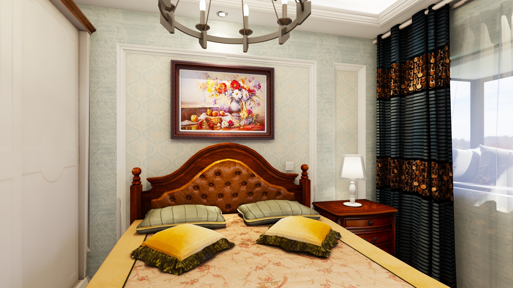 其它风格两室两厅装修设计效果图