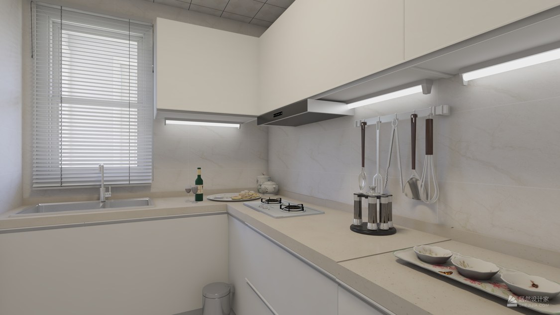 北京市朝阳区南湖西里80平米混搭二居