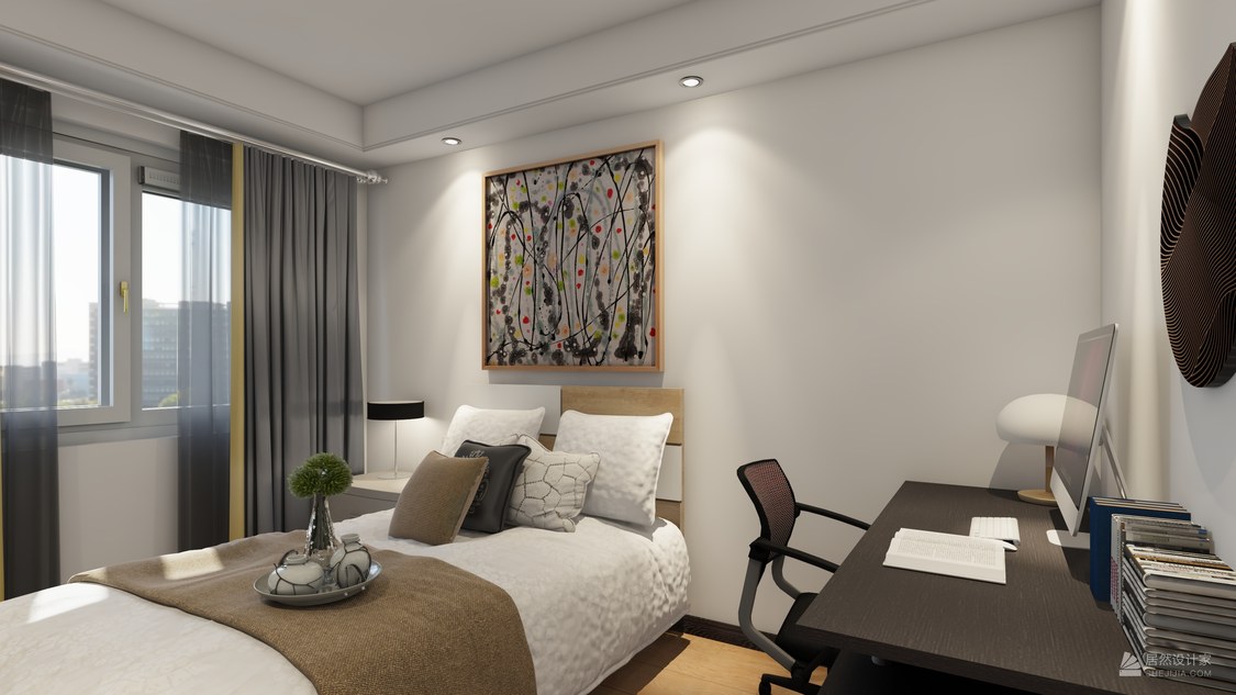 北京市怀柔区龙山嘉园116平米现代简约